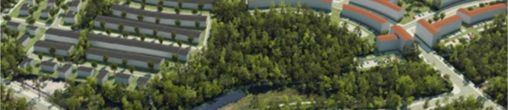 Dessa fördelar sig på 600 nya bostäder i flerbostadshus och 520 nya bostäder i småhus. Den huvudsakliga bostadsutvecklingen sker inom den nya stadsdelen Kristineberg.