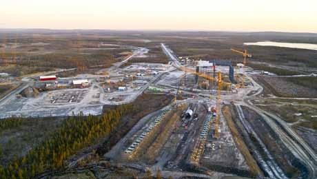 E10 Mertainen 6 km Förstudieområde väg E45 samt E10 delen Svappavaara Förstudieområde Bÿ Pågående gruvbrytning Bÿ Planerad gruvbrytning Æ Æ 0 2 km BÿÆ Ny väg Pitkäjärvi Figur 1.