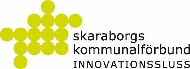 FÖLJ OSS PÅ SOCIALA MEDIER: skbinnovationssluss i www.skaraborgsinnovationssluss.