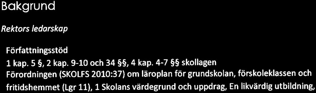 Skolinspektionen 2(4) Inledning Skolinspektionen har med stöd i 26 kap. 19-20 skollagen (2010:800) genomfört en regelbunden kvalitetsgranskning vid Byavångsskolan.