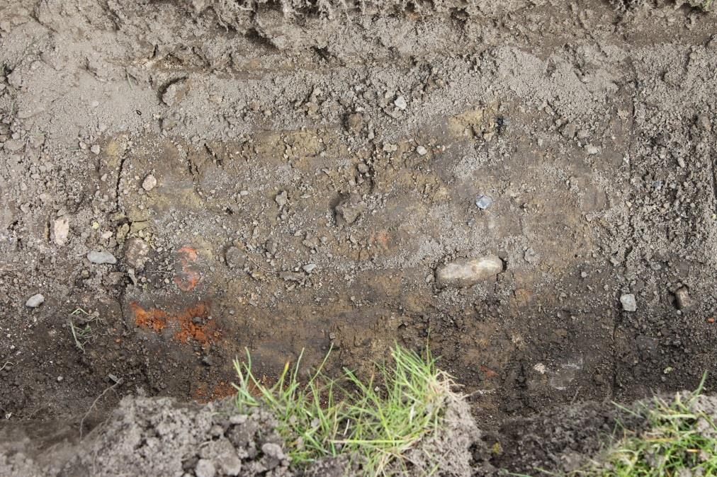 Undersökningens bakgrund och resultat Med anledning av plantering av en häck inom fastigheten Östra Tommarp 137:1 i Östra Tommarps socken, har Österlenarkeologi utfört en arkeologisk förundersökning