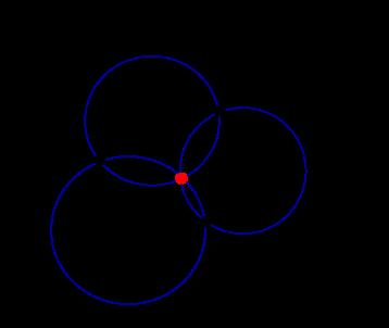 With the definitions and derivations the position and orientation of the object can be found and derived as in equation 14, 15 and 16. The orientation of the object is labeled as P θ.