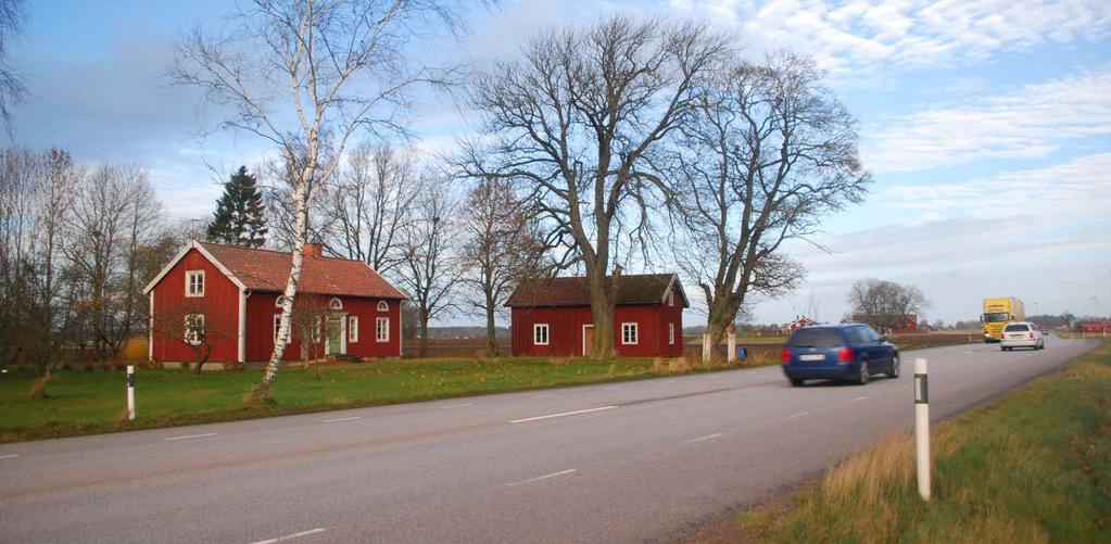 3. Gestaltningsförslag Väg- och landskapsrummet längs den aktuella vägsträckan kommer att förändras som följd av utbyggnad av E20.