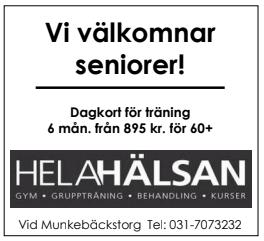 11 Vi arbetar ständigt för bättre villkor och livskvalitet!