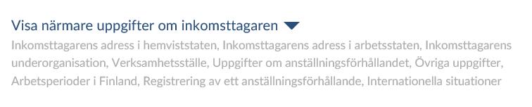 Inlämnande av anmälan i e-tjänsten Alla kundnummer kan matas in utan bearbetning. Det är viktigt att mata in små bokstäver, stora bokstäver och streck i FO-nummer på rätt sätt.