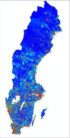 Spridningsberäkningar som hjälp vid källfördelning Emissionsinventeringar kan användas för att beräkna haltbidrag från olika sektorer Spridningsberäkningar