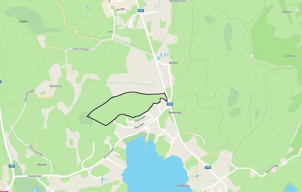 1 Inledning 1.1 Bakgrund ÅF har på uppdrag av Ronneby kommun tagit fram en dagvattenutredning som förberedelse för ett nytt bostadsområde i Bustorp, figur 1. Figur 1.