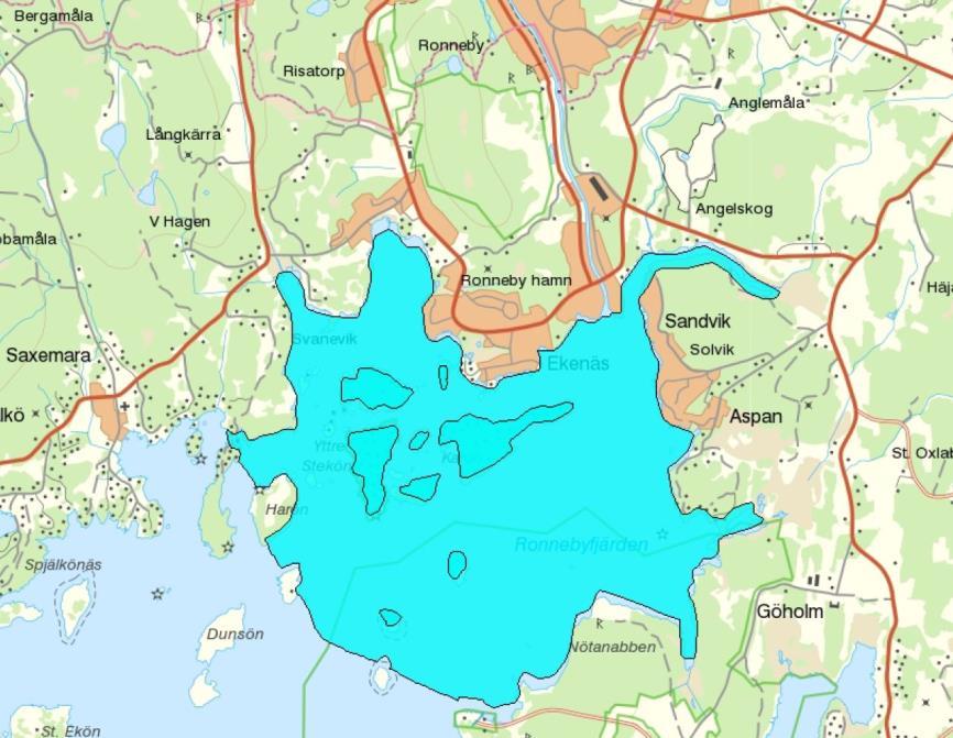 Å = återkomsttid [månader] Vid beräkning av dagvattenflöden före och efter exploatering används rationella metoden med regnintensitet enligt Dahlströms formel ovan.