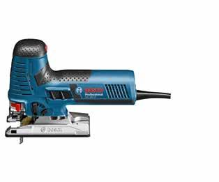 använda verktyg GST 90 CE sticksåg Sågdjup i trä 90 mm Varvtal obelastad 800 2 800/min 650 W motor Vikt 2,3 kg Art nr 0 601 58G 000 4 895:-* 6 118,75** 4