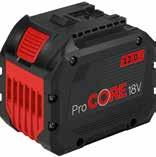1 600 A01 6GP STARTSET ProCORE18V 2X8,0AH 1XGAL 1880CV 2 batterier och 1 laddare Art nr 1 600 A01 C4K