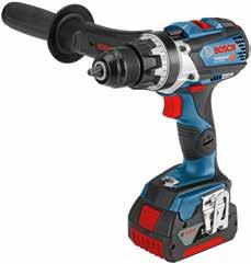 PROTTION ELTRONIC PROTTION SKRUVDRAGARE GSR 18V-28 L-BOXX Vridmoment 28/63 Nm Varvtal Obelastad 0 500/0 1 900 13 mm Metallchuck 2X4,0 batterier Art nr 0 615 990 K3S KRAFTIGERE Spara 1 310:- Spara 1