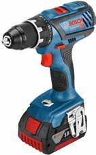 mm metallchuck Kick-Back-kontroll som förhindrar bakslag Förberedd för Connectivity 2X4,0 batterier Vridmoment 31/60 Nm Varvtal Obelastad 0 600/0 1 900 13 mm metallchuck Kick-Back-kontroll som