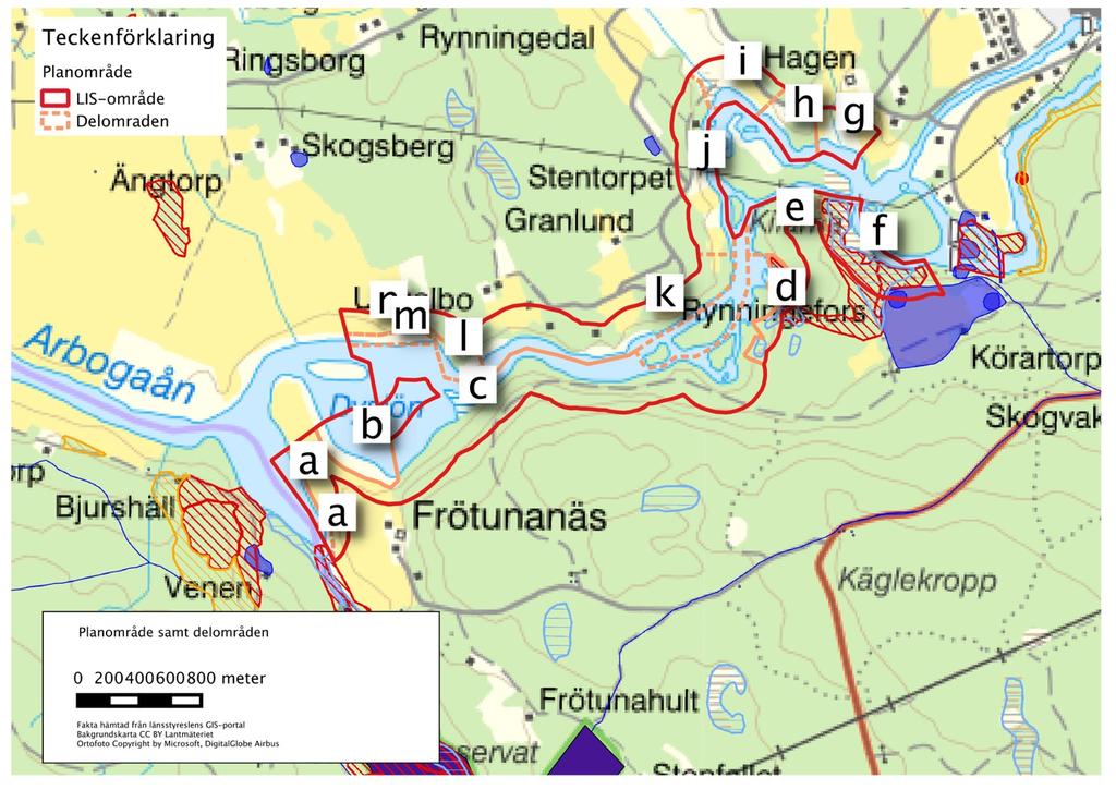 Kompletterande inventeringar för Lindesbergs kommun, LIS-plan, områden som tidigare inte varit inventerade och med i LIS-arbetet.