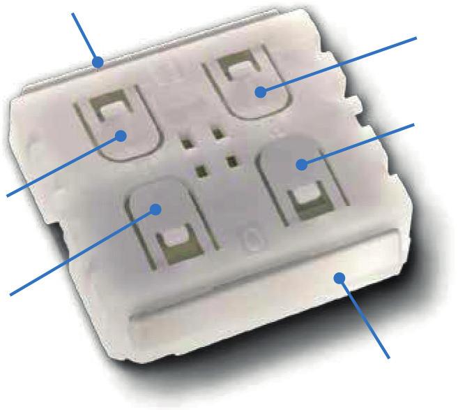 Konfigurationer Fabriksinställning Occupancy based control: på Daylight based control: på Daylight dependent override: av Daylight dependent switching: av LED indicator: på Group occupancy sharing: