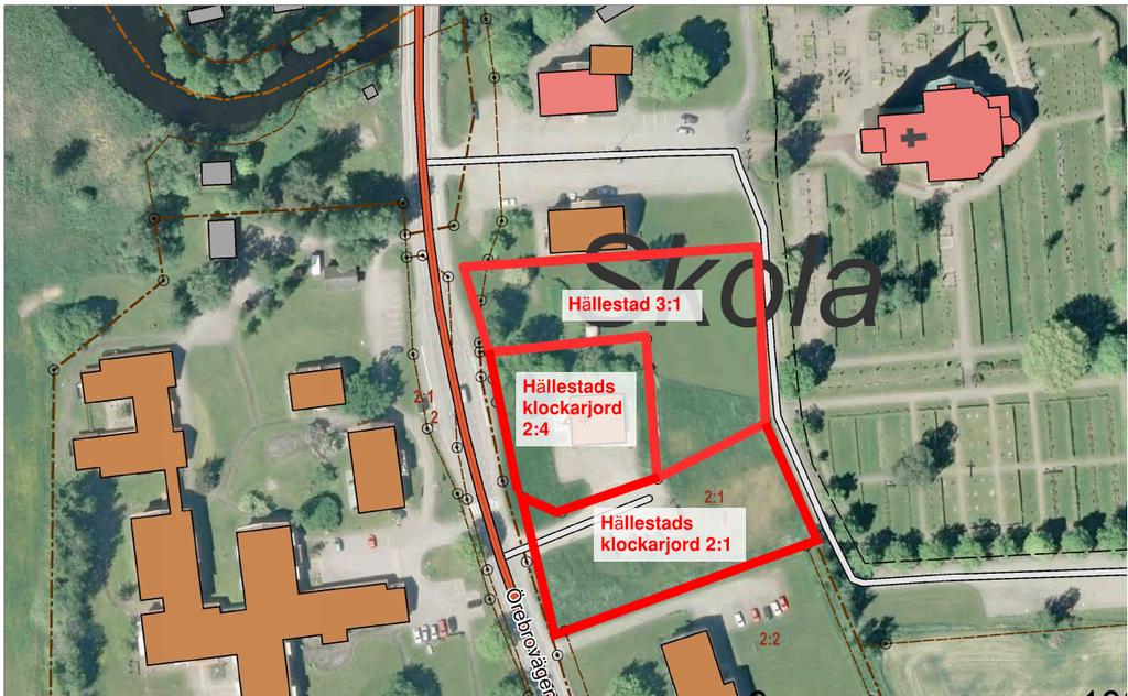 De flesta rättigheter berör underjordiska ledningar. Erforderligt utrymme för ledningarna har säkrats upp i plankartan genom u-område (markreservat för underjordiska ledningar).
