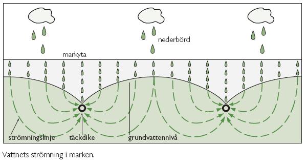 Vattnets strömning i marken