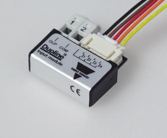 116 DO och totalt 256 analoga I/O Manöverspänning och kommunika - tion med anslutna Dupline moduler 2-DIN modulers NORM-kapsling DC manöverspänning SB2DALI230 DALI Master Upp till 7 DALI masters på