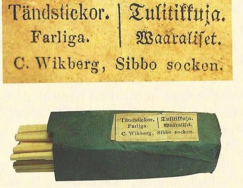 Apotekaren Carl Johan Wikberg förvärvade gården år 1859.