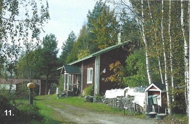 11. Ekbacka betydande för miljön kring Hansasvägen Huvudbyggnader på