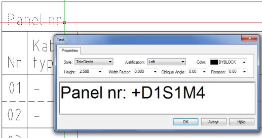 Skapa en lista för varje panel och uttag. Uttag Uttag Uttag Uttag Uttag Uttag Uttag Uttag Uttag Uttag Uttag Uttag Uttag Uttag Uttag Uttag +D1S1M4 +D1S1M8 +D2S1M4 +D2S1M8 +D1S1M4:01.1 +D1S1M8:01.