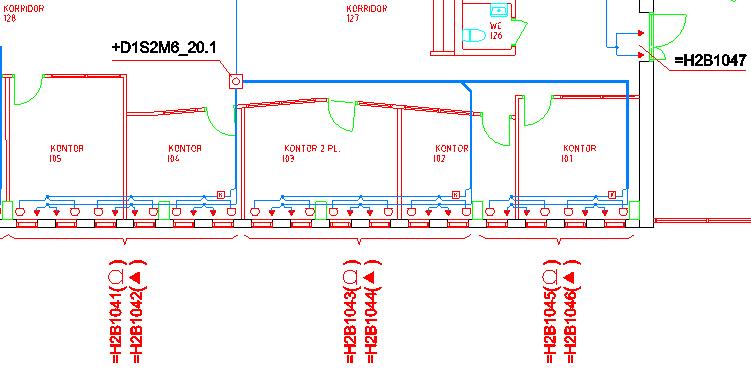 INSTALLATIONSRITNING =H1&ELH001-1 STYCKLISTA =H2&EPB001 Sid 6 INSTALLATIONSRITNING =H1&ELH001-1 5.