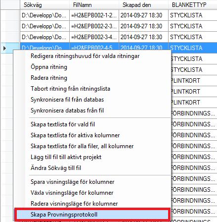 Skall den vara permanent med i projektet bör den kopieras men utförskaren till projektets mapp och därefter läggas till i projektet. Ändra sökväg till fil.