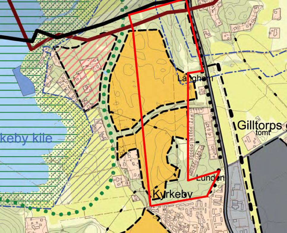 Detaljplan för bostäder och förskola på Kvarnhöjden, Kyrkeby 4:2 (tidigare del av 4:1) m.fl.