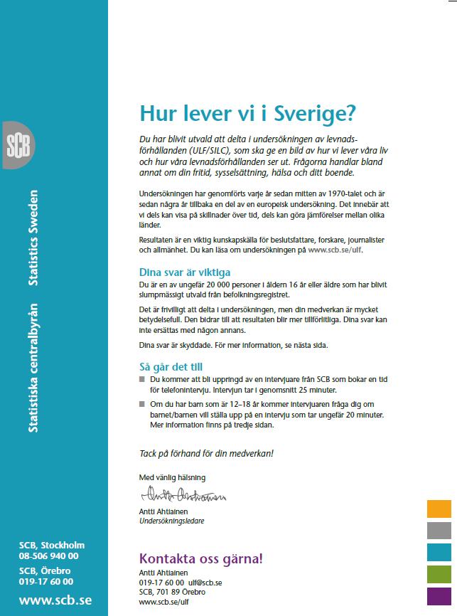 atistiska centralbyrån SCBDOK 3.