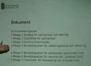 5 Efter genomgången på länsstyrelsen följde lunch på Restaurang Kopparhatten och besök på närliggande Dalarnas