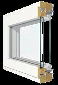 Fönster Fönstren som presenteras i broschyren är med trä-aluminium stomme. I Skaalas produktsortiment ingår även fönstermodeller med enbart trä-karm.