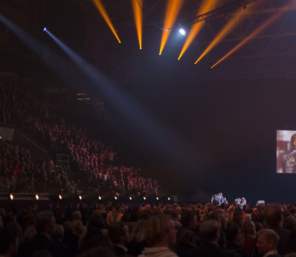 På måndagen, dagen efter Nobeldagen, anordnades en konsert för ICAN.
