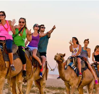 July 4 - Wednesday Camel Riding עבדת גן לאומי, כ- 5