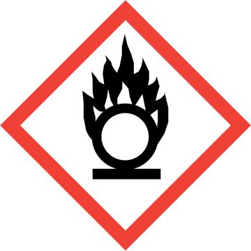 Explosiv Produkten är explosiv och måste därför hanteras varsamt. Exempel: nitrocellulosa Oxiderande Produkten kan vid felaktig hantering eller i kontakt med andra ämnen explodera eller börja brinna.