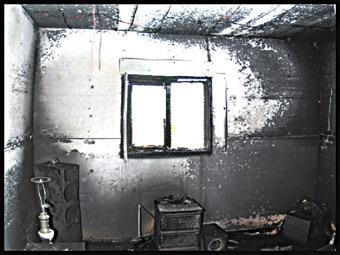 Begränsad ventilation Ventilation kan dramatiskt ändra storlek, form och plats för förbränning / kolning.