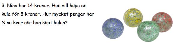 Det har även visat sig att de barn som har problem med begreppsbildning kan ha svårt att strukturera upp sitt arbete och med hjälp av uppgiften får vi på så sätt se ifall eleverna kan strukturera upp