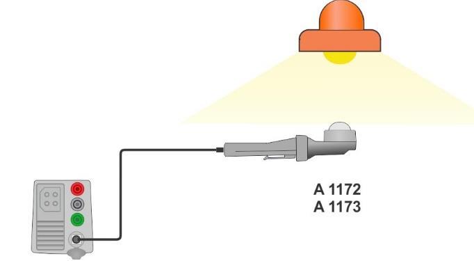 4.29 Belysning Metrel Ml 3155 Snabbguide mätning Eurotest XDe 28 Fig. 4.99: Belysning meny Probposition Fig. 4.100: LUXmeter probposition Gå till Illumination (Belysnings) funktionen.