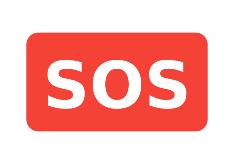 Numera finns Nödnummer som en standardkontakt. Se bild på ikonen nedan. OBS!
