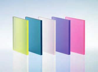 30 Produkt: Acrylglas GS satin Dc Formatplatten Acrylglas GS Satin Dc Spielen Sie mit samtigen Oberflächen.