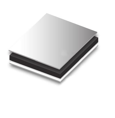 67 Produkt: Aluminium Die Aluminiumplatten im Überblick: TEAMBOND Teambond kombiniert zwei bewährte und vielseitige Materialien in einer Platte.