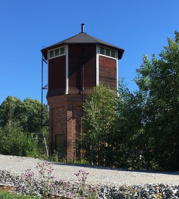 Ludvika Kommun Planbeskrivning Väsmanstrand Sida 17(34) Vattentornet i planens norra del har ett stort kulturhistorisk värde.