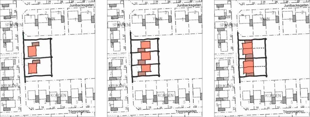 9 (17) Planförslaget Övergripande mål Detaljplaneläggningen skapar lämplig bebyggelseutveckling i områden där det råder ett högt bebyggelsetryck.