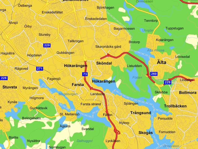 1 Inledning ÅF Infrastructure har på uppdrag av Stiftelsen Stora Sköndal utfört en fördjupad geoteknisk förstudie i syfte att bedöma förutsättningarna för exploatering av Stora Sköndal, fastighet