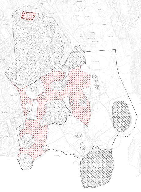 3 Omfattning och gränsdragning Inom området som är ca 75 hektar stort planeras nybyggnation av bostäder och tillhörande infrastruktur, vilka kommer att delas upp i ett antal olika etapper.