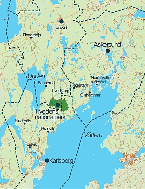 6 Nationalparksbesökare i Tivedenområdet sommaren 2018 Här redovisas resultaten från besökarundersökningen utifrån enkätens teman för Tivedenområdet (se figur 23).