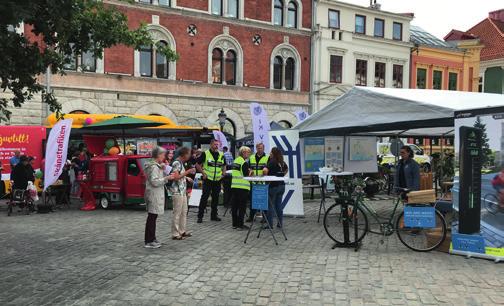 KOMMUNIKATION OCH DIALOG Trafikantveckan Under den Europeiska Trafikantveckan 16-22 september genomförde kommunen ett antal aktiviteter.