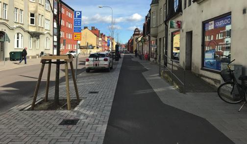 Utöver detta finns ca 29 km statliga cykelvägar inom kommunen.