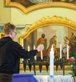 Öppet kyrkis i Ås församlingsgård Måndagar 9:00 12:00 Öppet kyrkis i Näldens församlingshem Måndagar 9:30 12:00 Stor och liten i Föllinge