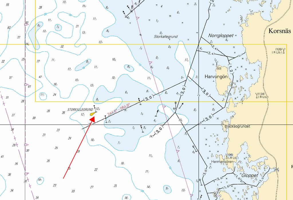 45 (INT 1136) 173 /2017 956 196 /2017 F814 348 /2017 Ajankohta: Tidpunkt: Time: Toistaiseksi Tills vidare Until further notice 1 45, 956, F814 2 STORKALLEGRUND 62 41.01'N 20 42.