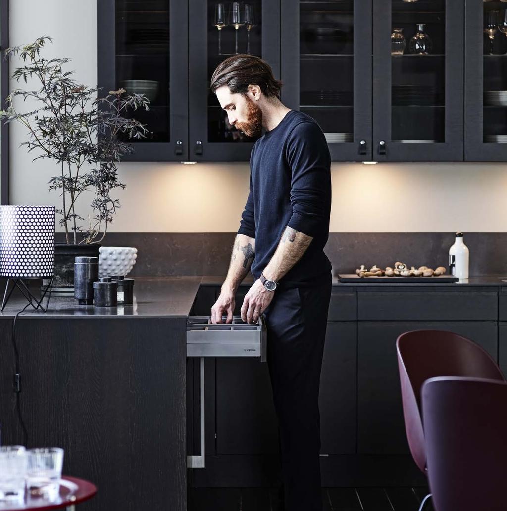 Kökets dolda hjältar Våra två lådsystem kompletterar varandra och tar design och funktion till nya nivåer.
