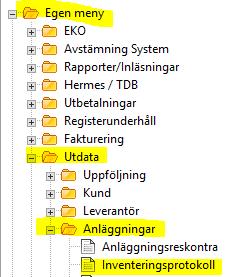 Inventering Inventering av anläggningstillgångar ska göras kontinuerligt. Prefekt/motsv utser en inventeringsförrättare, blanketten Beslut avseende inventeringsförrättare ska fyllas i och signeras.